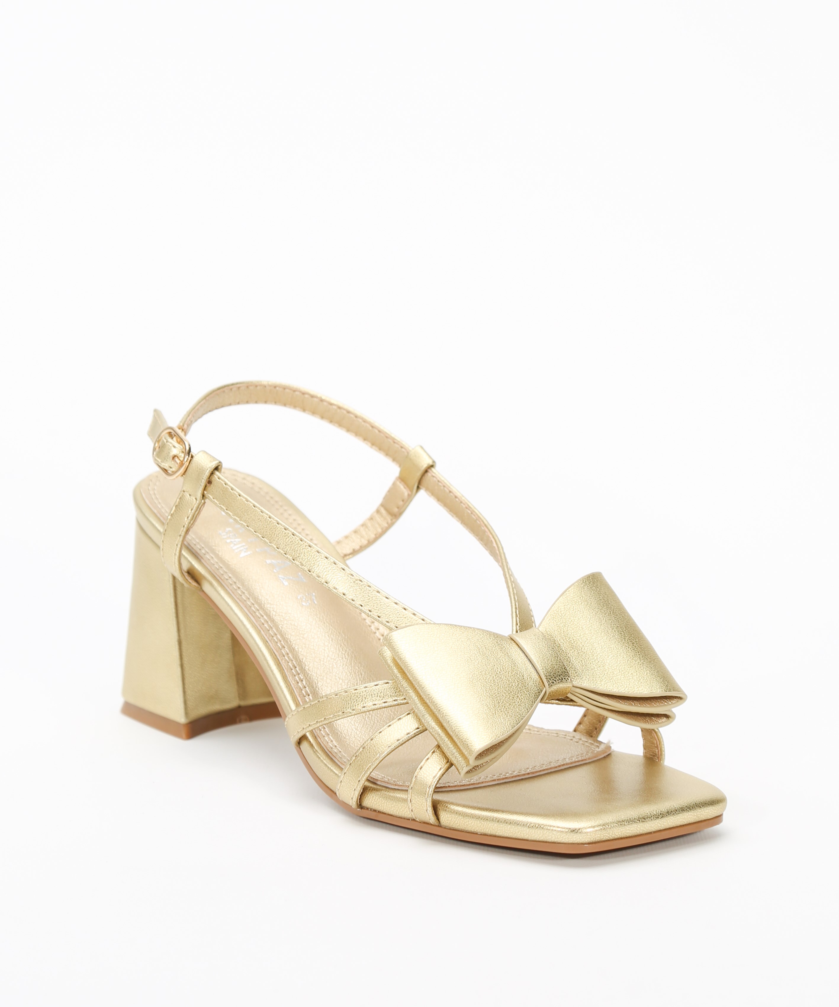 Sandalias tacón lazo image number null